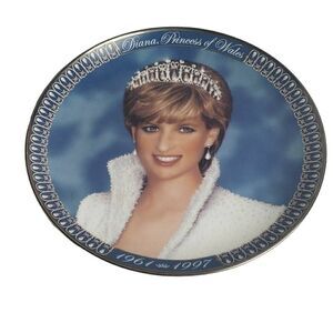 A Tribute to Princess Diana Limited Edition Plate